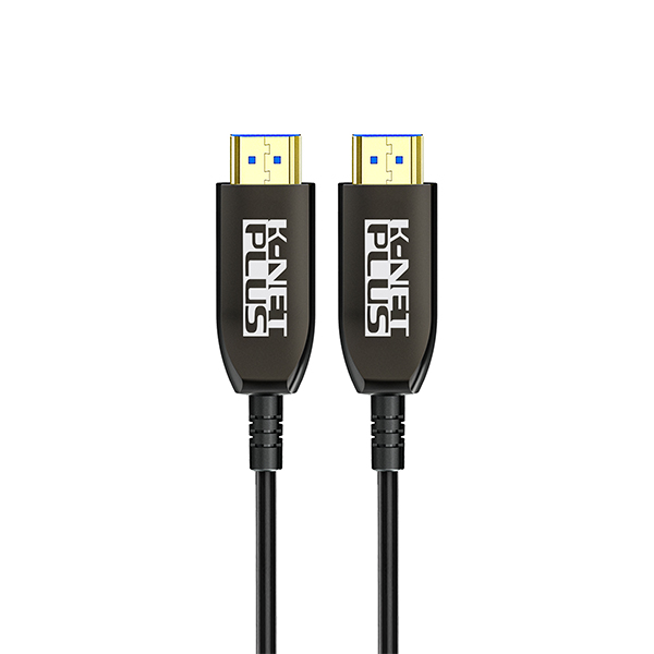 کابل HDMI 2.1 کی نت پلاس مدل FIBR-100 طول 100 متر کابل HDMI 2.1 کی نت پلاس مدل FIBR-100 طول 100 متر