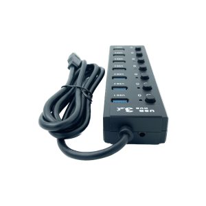 هاب 7 پورت USB 3.0 کی نت مدل H9