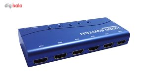سوییچ 5 پورت HDMI کی نت پلاس مدل KPS715