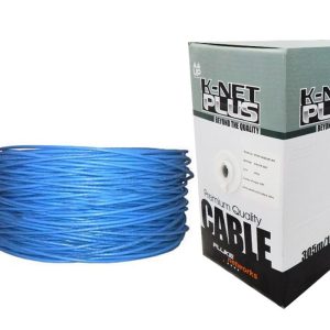 کابل شبکه CAT6A U/UTP کی نت پلاس مدل KP-N1254 طول 305 متر
