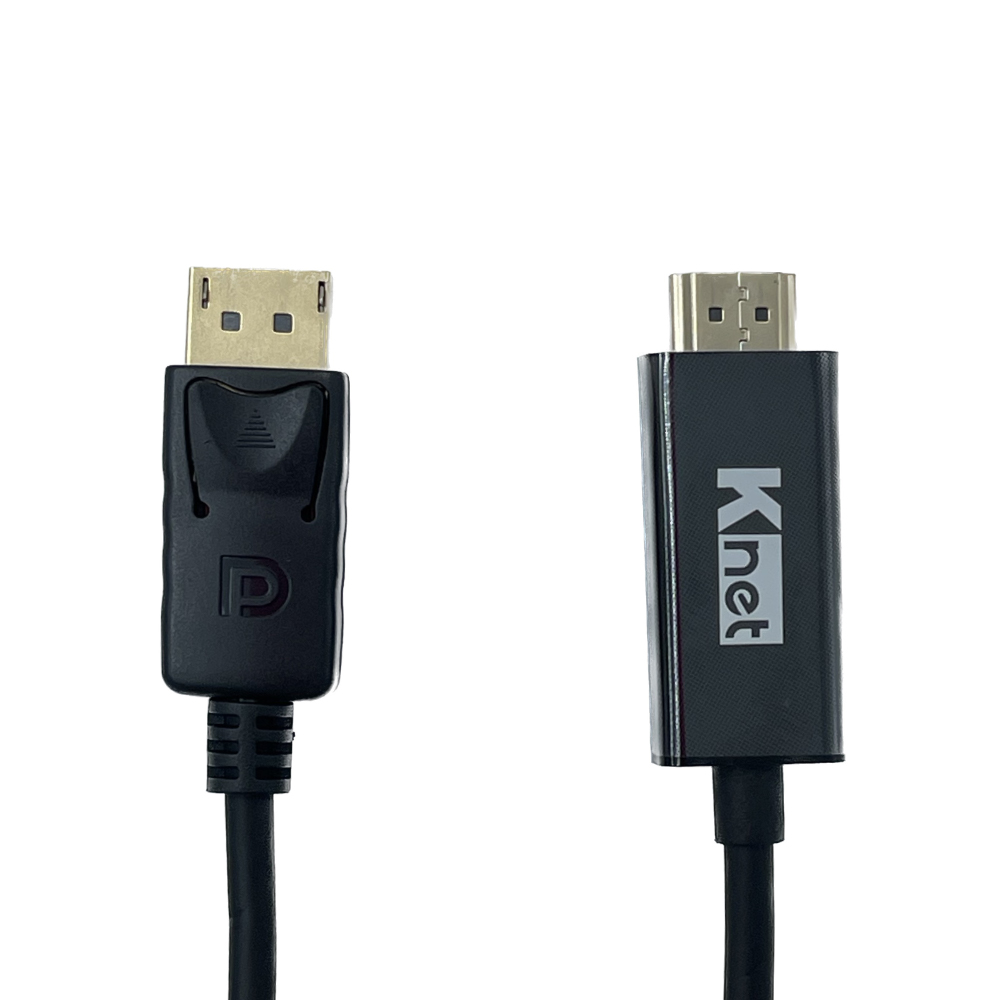 کابل DP به 1.2 HDMI کی نت مدل K-CODP2HD15 طول 1.5 متر کابل DP به 1.2 HDMI کی نت مدل K-CODP2HD15 طول 1.5 متر