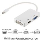 مبدل Mini DisplayPort به VGA/HDMI/DVI وی نت مدل V-COMDP2HDV