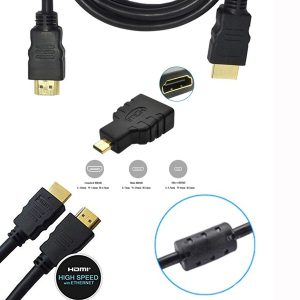 کابل HDMI وی نت مدل M-23 طول 1.5 متر بسته دو عددی
