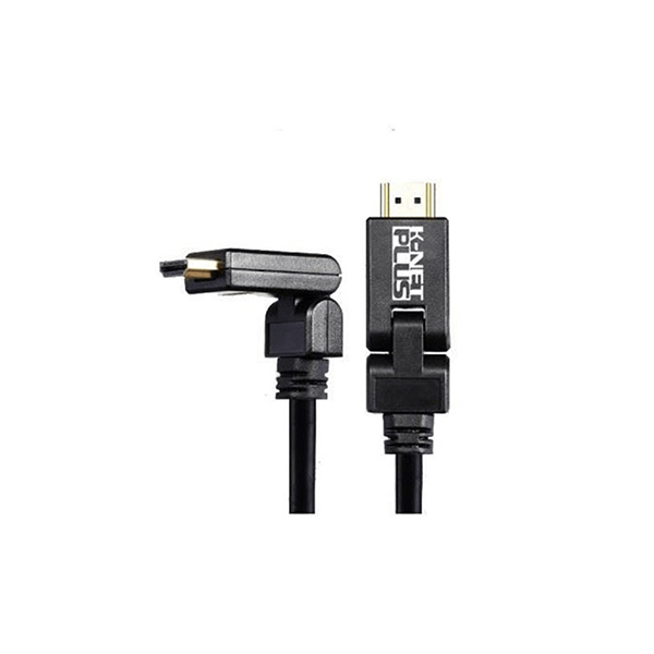 کابل HDMI2.0 کی نت پلاس مدل Rotative طول 1.8 متر کابل HDMI2.0 کی نت پلاس مدل Rotative طول 1.8 متر