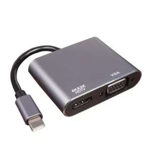 مبدل Type C به HDMI/VGA کی نت مدل K-COUC30HV
