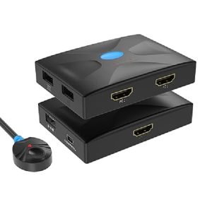 سوییچ دو پورت HDMI KVM کی نت مدل K-SWKHM002