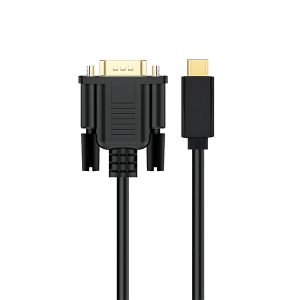 کابل تبدیل USB-C به VGA کی نت مدل K-CUCMVG18 طول 1.8 متر