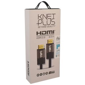 کابل 2.0 HDMI کی نت پلاس مدل KP-CH20005 طول 0.5 متر