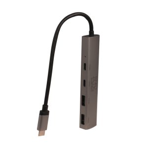 هاب 4 پورت USB-C کی نت پلاس مدل KP-HC34