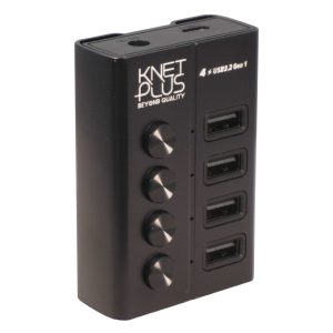 هاب 4 پورت USB 3.2 کی نت پلاس مدل KP-HA14
