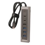 هاب 7 پورت USB-C کی نت پلاس مدل KP-HC37
