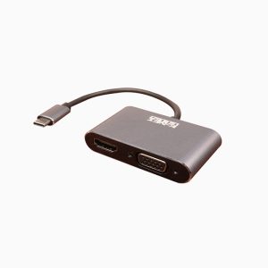 مبدل USB-C به VGA کی نت پلاس مدل KP-COCM2HV02