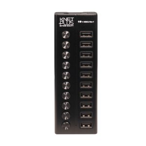 هاب 10 پورت USB 3.2 کی نت پلاس مدل KP-HA110