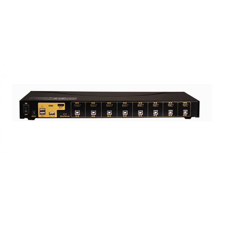 سوییچ 8 پورت HDMI KVM کی نت پلاس مدل KP-SWKH408 سوییچ 8 پورت HDMI KVM کی نت پلاس مدل KP-SWKH408