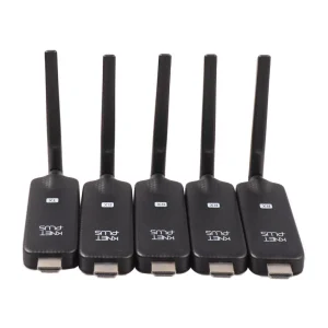 فرستنده بی‌ سیم HDMI یک در چهار کی نت پلاس مدل KP-WHDT64