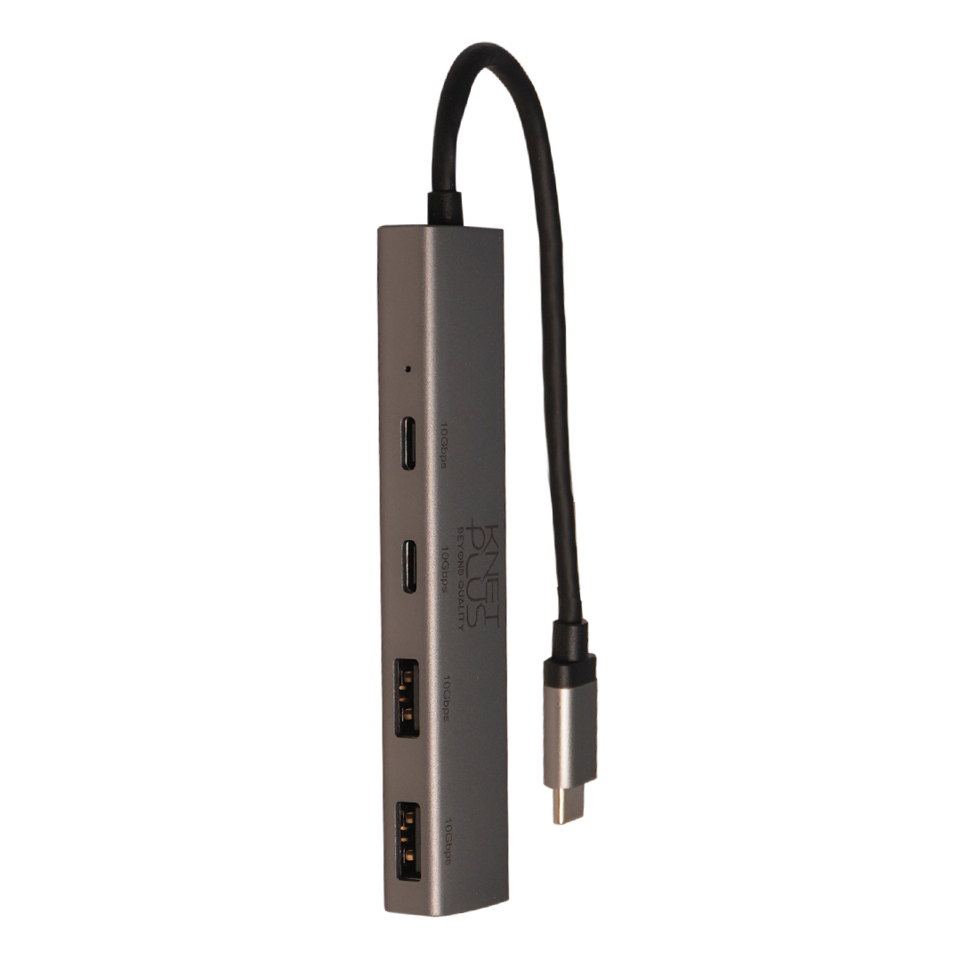 هاب 4 پورت USB-C کی نت پلاس مدل KP-HC34
