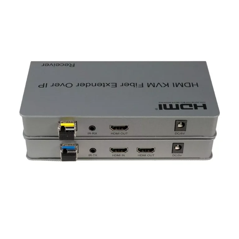 کی وی ام اکستندر HDMI کی نت روی بستر فیبر نوری مدل K-EXKHDF20K